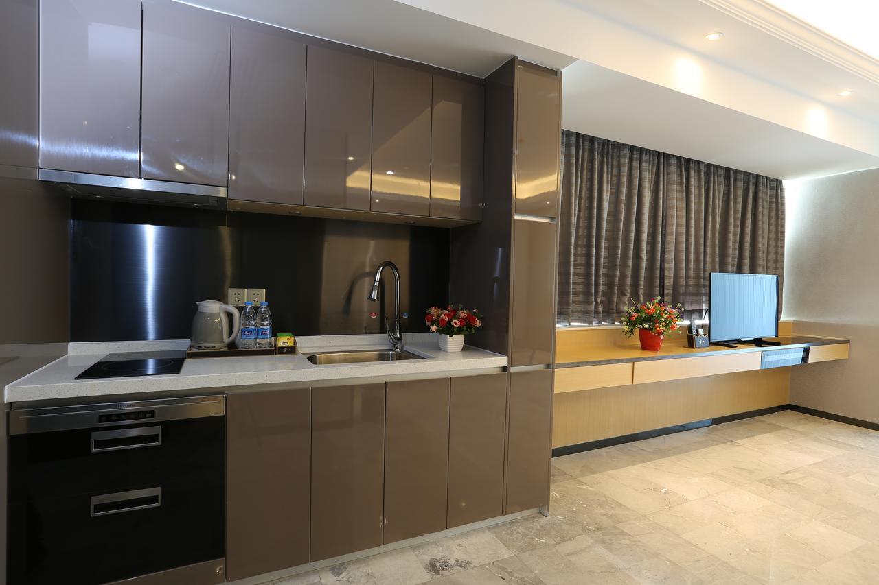 Aoyou International Apartment Hotel A Mall Brunch Guangzhou Exterior foto
